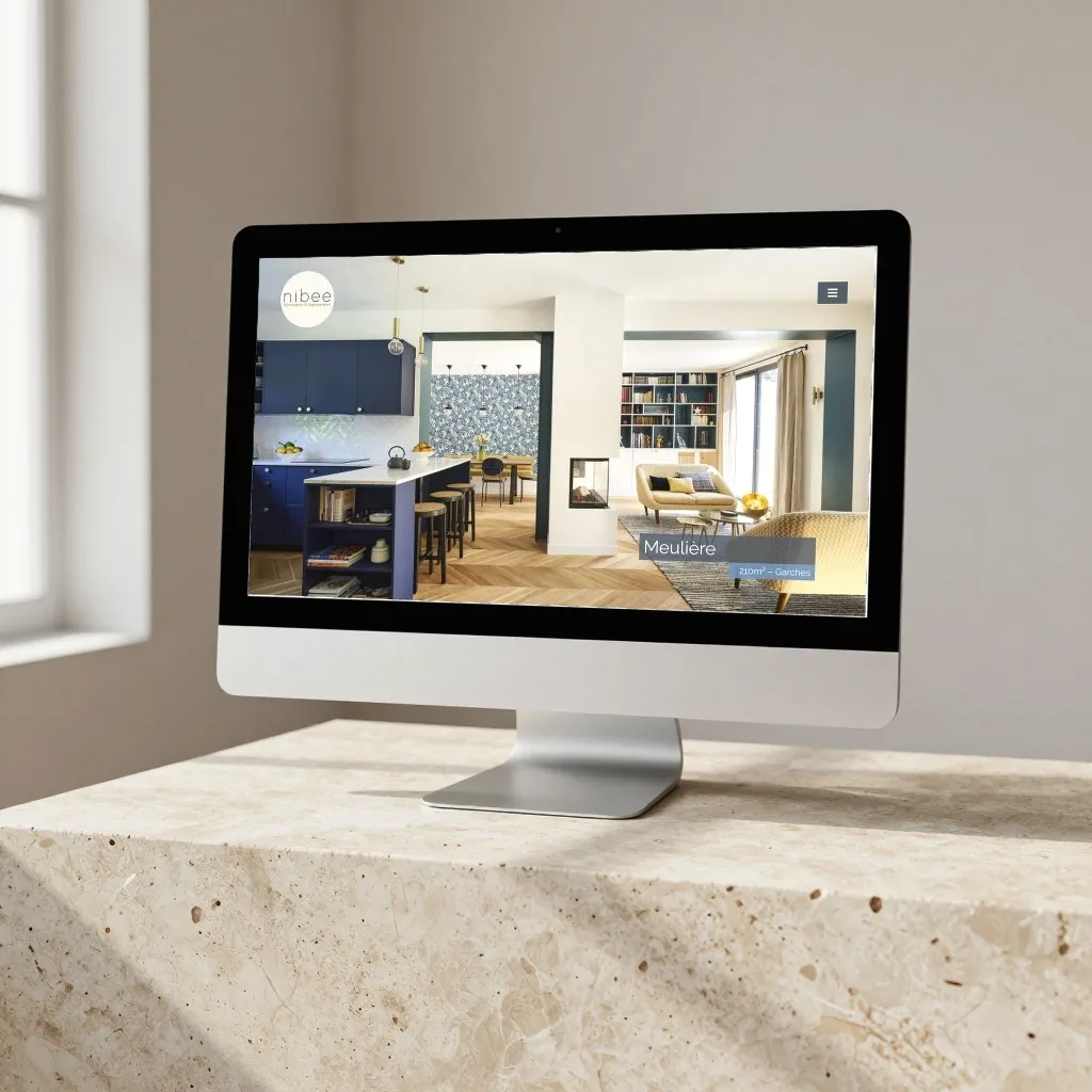 Rénovation, le site sur bureau